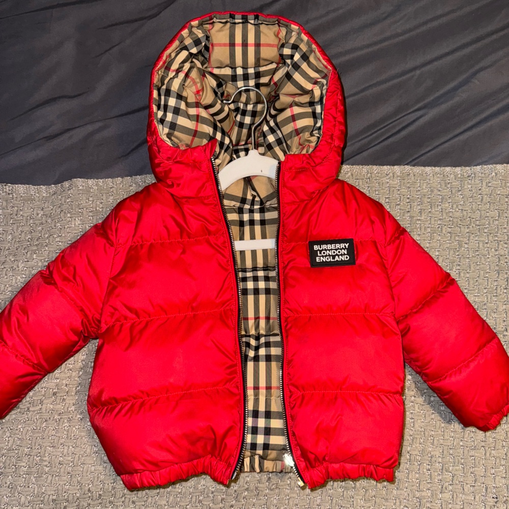 reversible burberry jacket